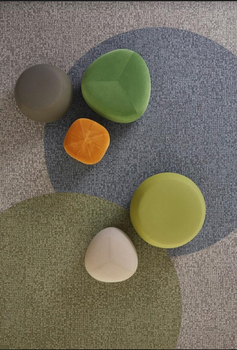 Born from a love of nature, the #Cradle2Cradle Silver certified Orchard collection mirrors a group of trees viewed from above. A simple yet sophisticated solution for all commercial workplace interiors. bit.ly/2OiflwC