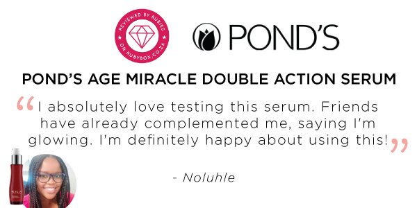 rubybox_beauty's tweet photo. Our rubies have been testing the NEW POND’S Age Miracle Double Action Serum.
Take a look at what they thought of this bottle of magic.
Read here: https://t.co/7VCt682sik
#rubybox #rubyboxponds #PONDSAgeMiracleSerum #PONDSSerum #DoubleActionSerum https://t.co/MIu0yywhJ6