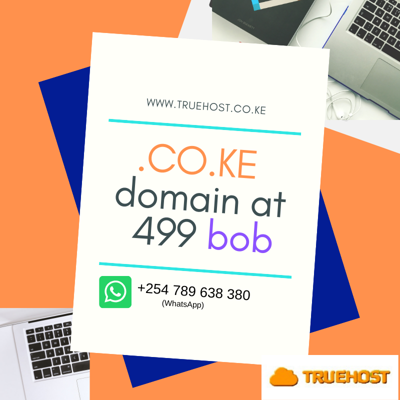 truehostcloud's tweet image. The first step to getting online is having a domain name. 3dotKE is the domain for Kenya.

 #techweek2019 #Techweek #TechweekNairobi #ThursdayThoughts