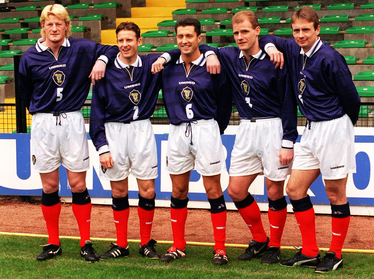 Kits of Scotland: 1998 World Cup. The last time Scotland qualified