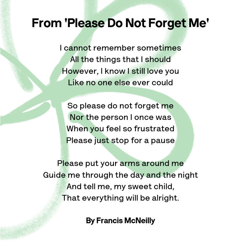 alzheimerssoc's tweet photo. Today is #NationalPoetryDay, and we're proudly sharing some of the brilliant, powerful poems written by carers and people living with dementia.

When we share our voices, we help others to feel less alone in their own experiences. It can mean so much ❤️ https://t.co/W6dkgNIQxl