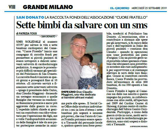 Fondazione Cuore Fratello - ETS tweet media