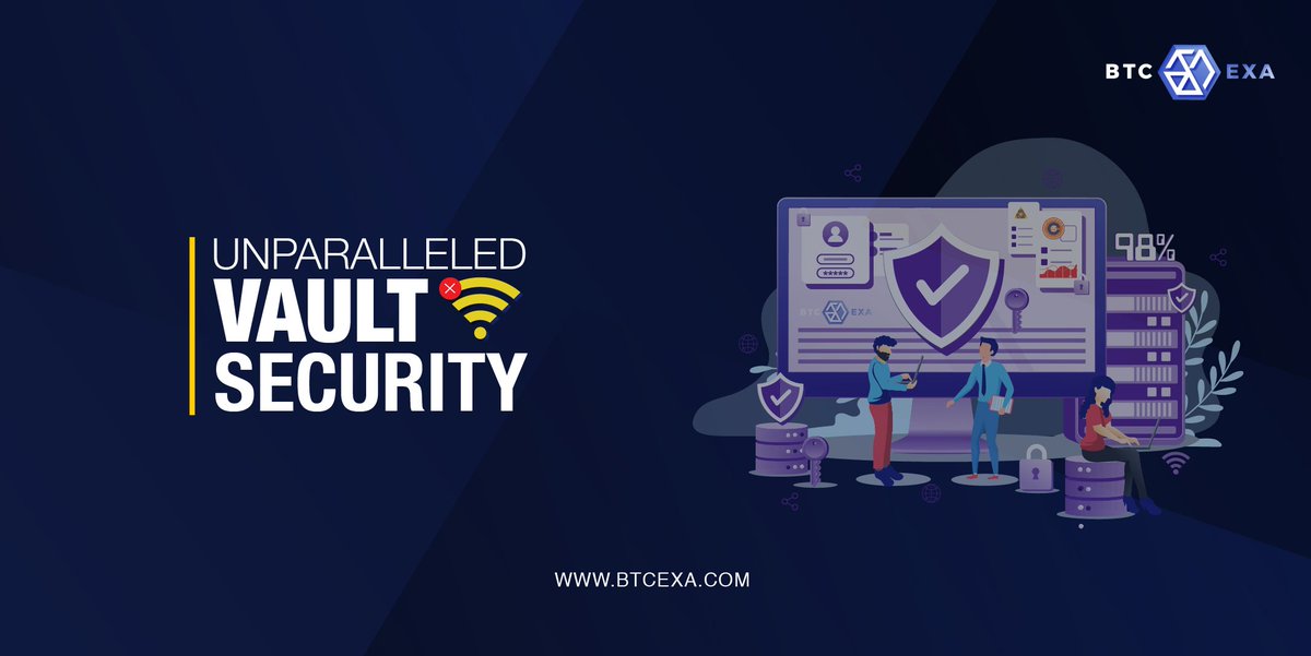 98% of funds are held offline in cold storage - making your money immune to hacking or theft. 

btcexa.com

#offline #immunity #trust