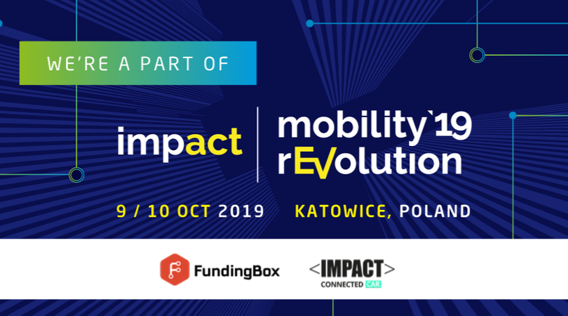 FundingBox's tweet photo. On October 9th-10th #FundingBox will be at @ImpactCEE #Mobility rEVolution’19, the largest #Mobility event in Poland! 😉

Come &amp; learn about @IMPACT_acc #ConnectedCar &amp; #IMPACT_Poland #FundingGrowth opportunities!

Get your pass 👇
https://t.co/MzCQFVaNB2 https://t.co/pgM8gMweH9