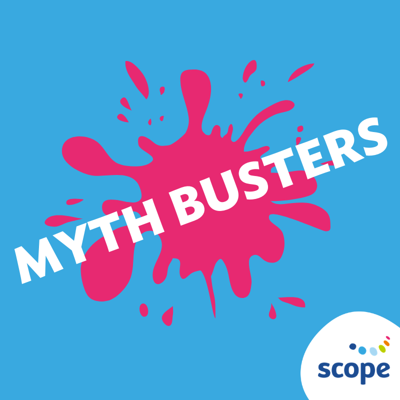 scopeaust's tweet photo. #Myth: Using communication aids and signing prevents speech.

#Fact: Communication aids and signing support communication. It allows people to put words together and increase their vocabulary even when spoken words are difficult. #Scopeaust https://t.co/KKFHs9UVHU