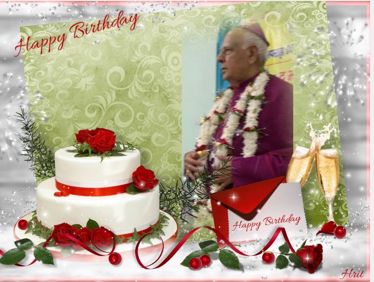 Happy birthday to our Metropolitan Archbishop Samuel Peter Prakash We are blessed with your blessings 