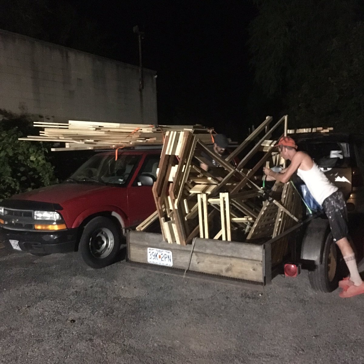 Our Lady of Artica is loaded and ready for transport! #stlmade #danceoffuriousjoy