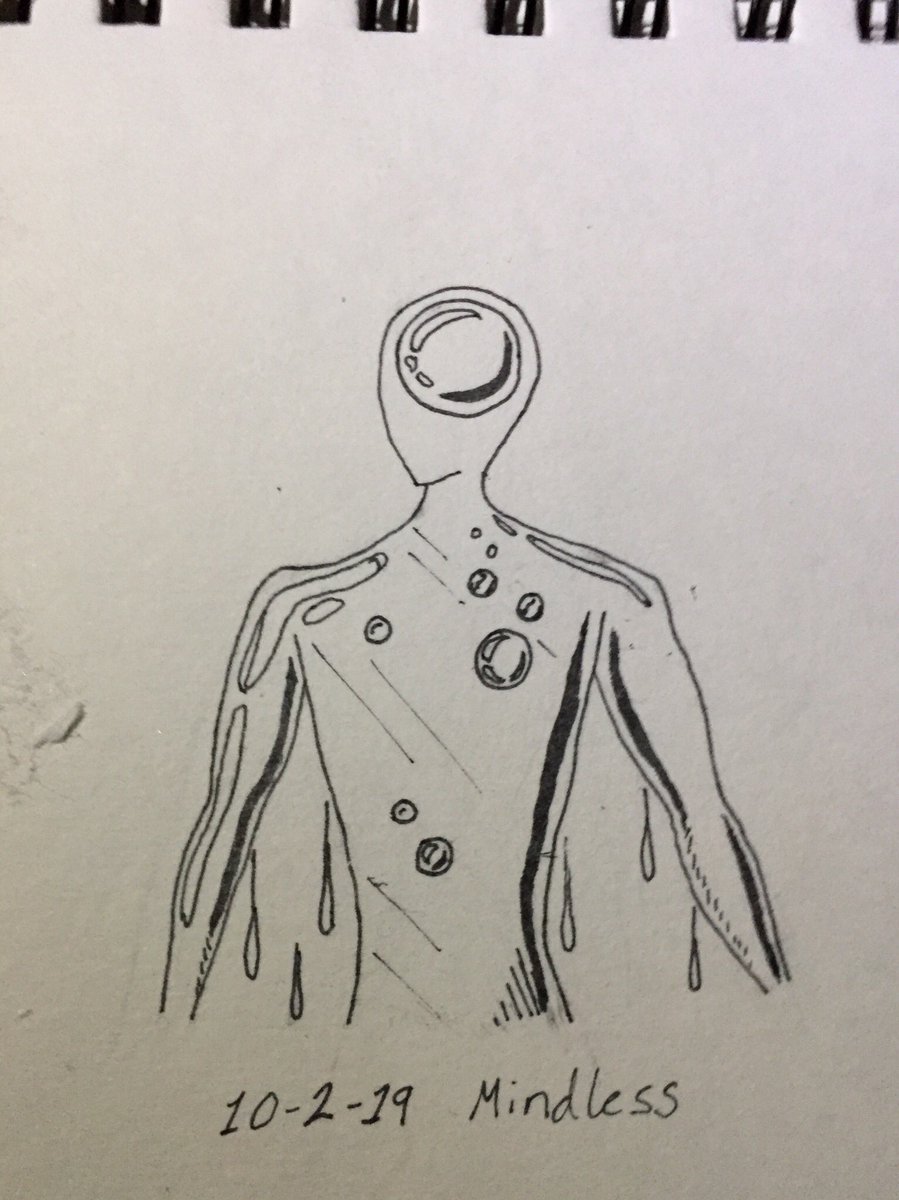 akkariot's tweet photo. #inktober #Inktober2019 #day2mindless 
Me to my roomate: so he's like a bubble buddy https://t.co/WdZPXolvGp