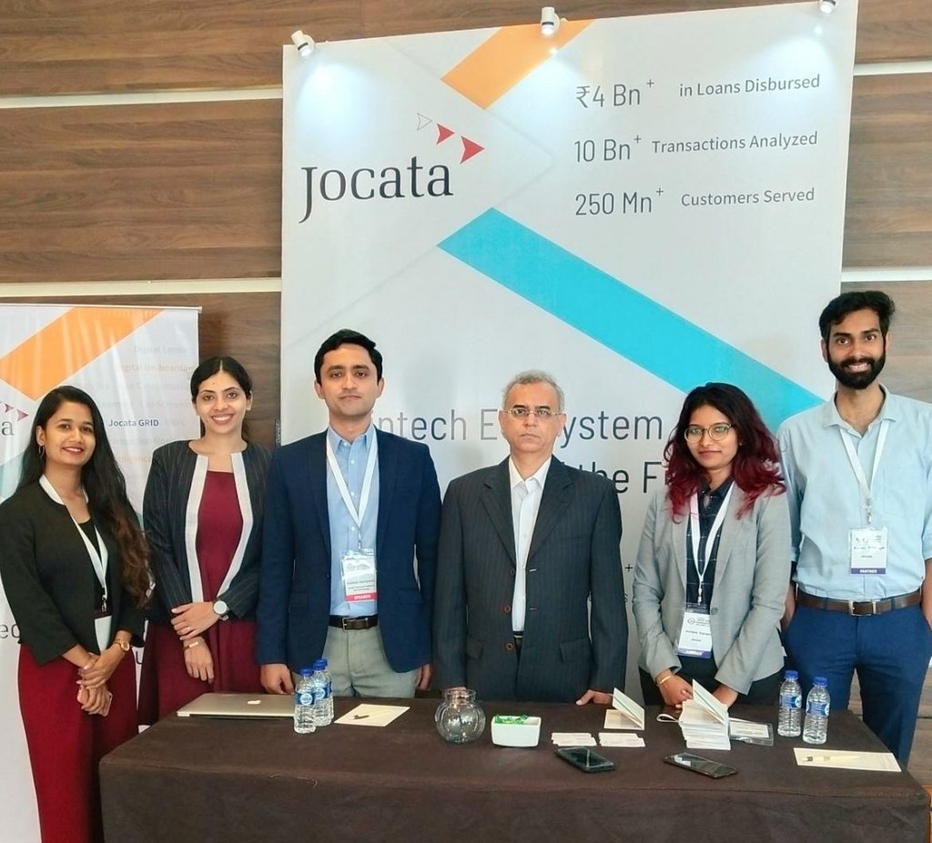 jocatagrid's tweet photo. "We're at the 4th #AnnualCreditRiskManagementIndiaSummit2019  by 
@InventiconBI ! Drop by at our kiosk @jocatagrid if you are interested in empowering your lending system with an end-to-end, operationally intelligent solution."

#jocata #creditrisk #creditriskmanagement #Mumbai https://t.co/DnaZ9zw0hV