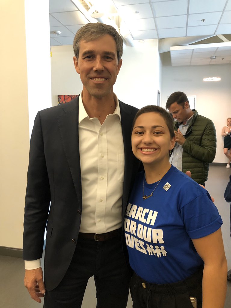 BetoORourke's tweet photo. Saw some of my heroes today. https://t.co/QmsMu1tNmu