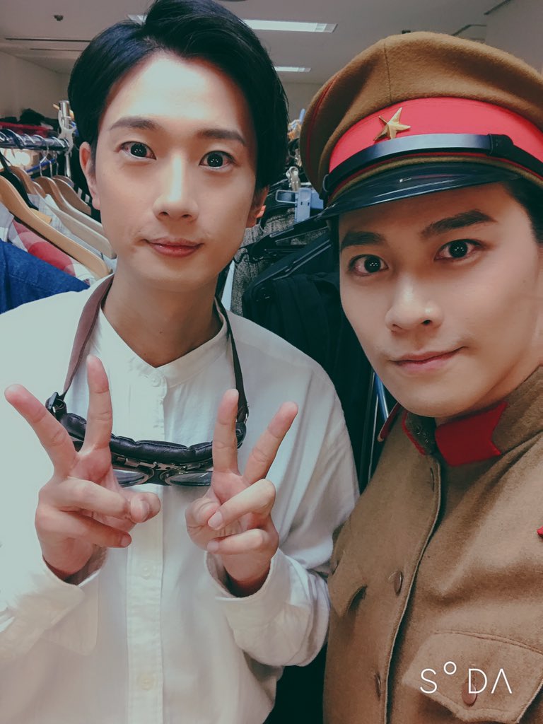 Twitter 上的 大髙雄一郎 Theatre劇団子 昨日で江口拓也君と山本翔太君がひと足早く千秋楽でした お疲れ様です 今日からは岩崎諒太君と平川大輔さんです 本日18時から 当日券もあります 劇団ヘロヘロqカムパニー 第38回公演 冒険秘録 菊花大作戦 新宿