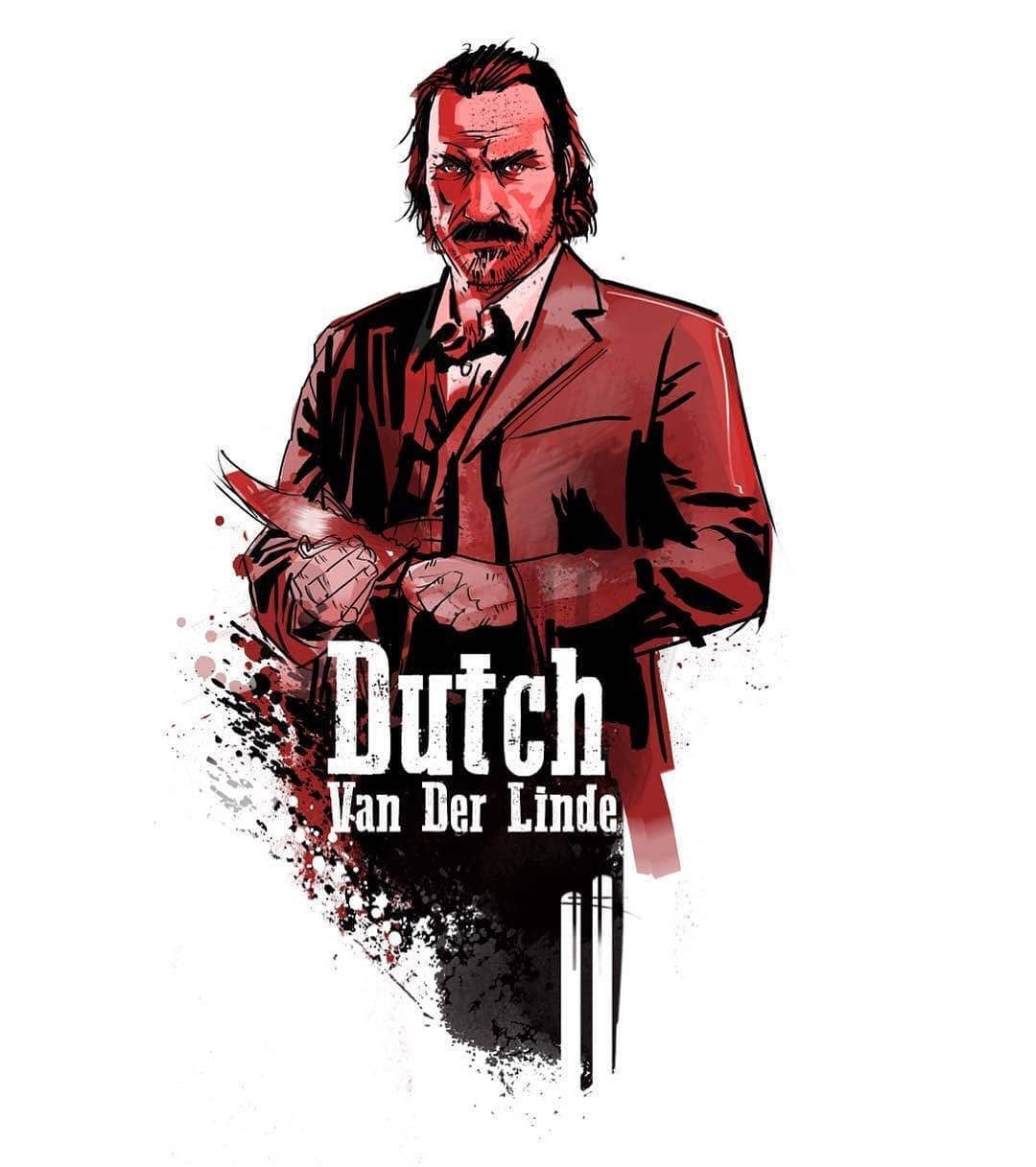 COMMISSION  Dutch van der Linde by screaminbishop on DeviantArt