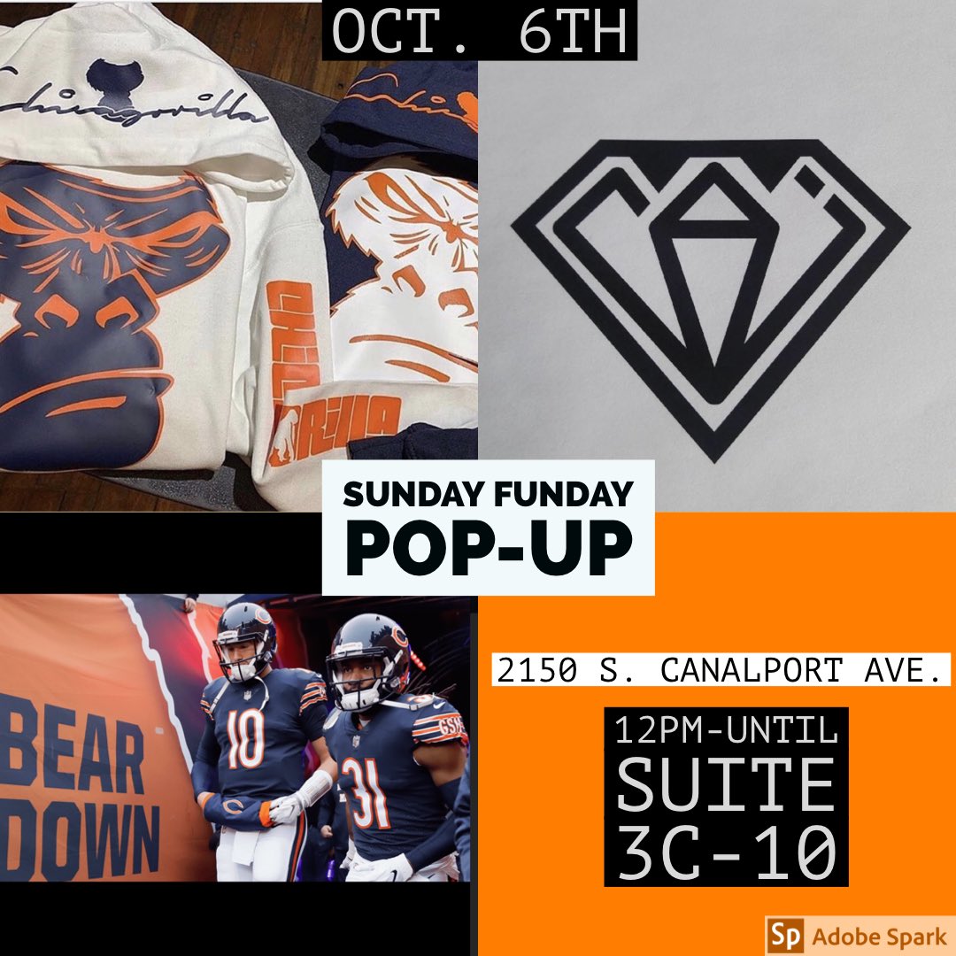 VanJohnsonTatz's tweet photo. Sunday meet me at my shop #ColdAsIceTattoos for #SundayFunday we will be doing $100 tattoos along with a @ChicagorillaB pop up shop. Food, drinks and the #Bears game #footballseason 💪🏽 2150 S. Canalport Ave suite 3C-10 https://t.co/alZX8NlYye