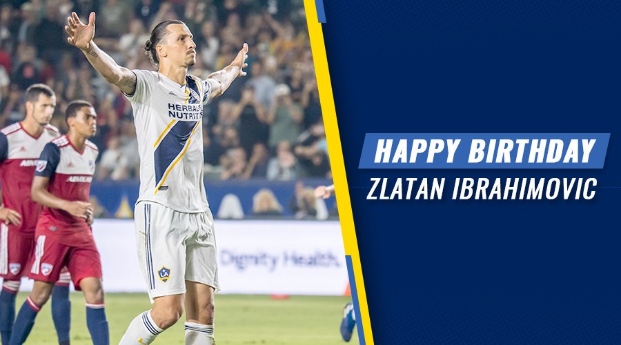 Zlatan wishes the world a #HappyZlatanDay.
#ThankYouZlatan