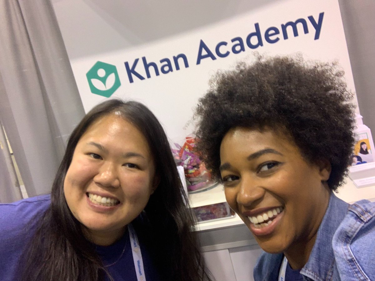 Our Khan Academy recruiters Amy and Anna are ready to meet you!