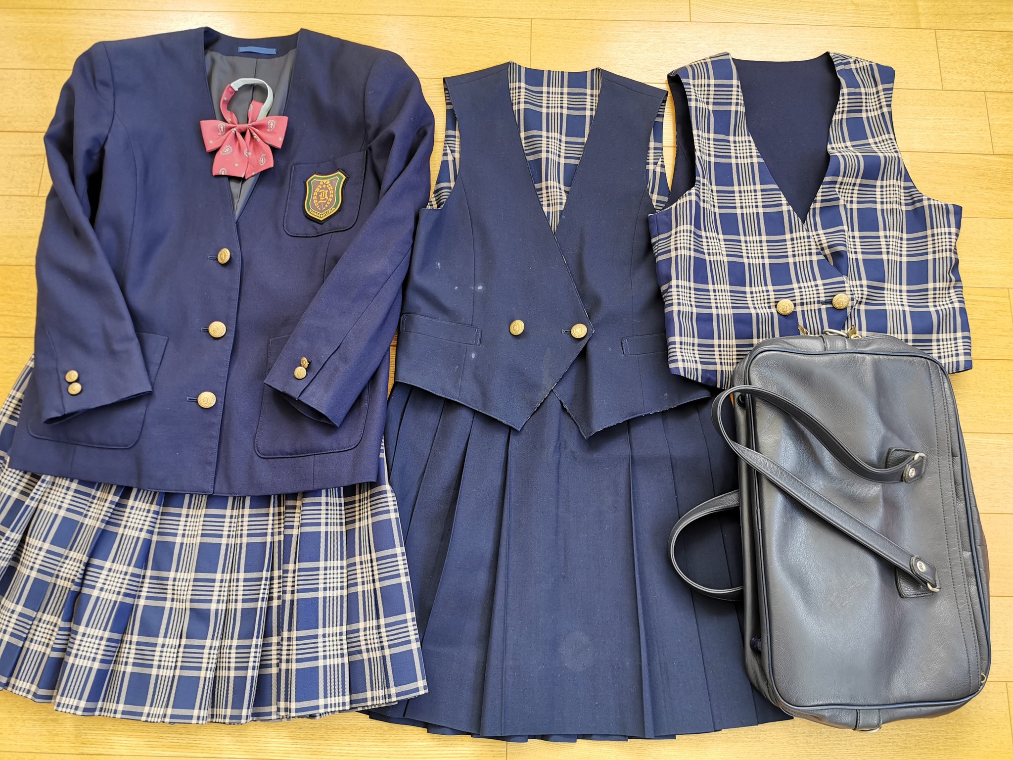 山村学園高校 新品 ポロシャツ につめ