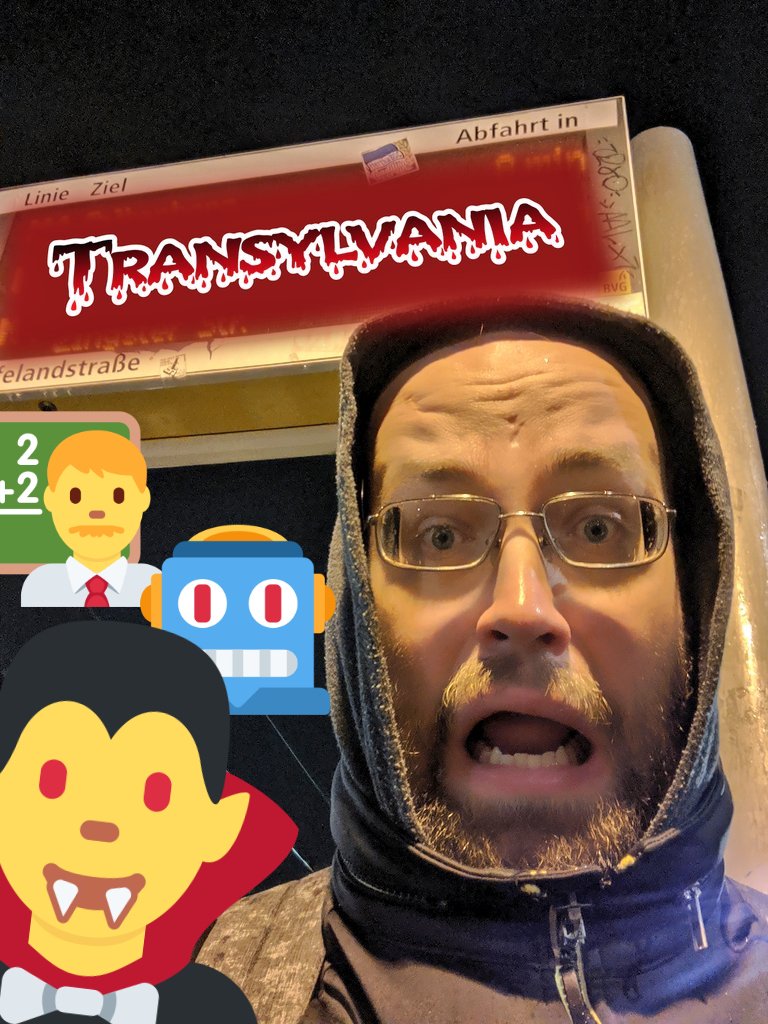 MarioBodemann's tweet photo. And I'm 🎶 on the road again.🎶
This time it's @droidconRO 🤹♂️, @mobimeo 🚂, Android🤖, Luigi's Mansion🏚️, legacy code🏚️ and hopefully some vampires🧛♀️.#nosparkles
Looking forward seeing all the monsters🧟♂️ and non monsters🦸♂️ alike, let's chat🗣️... #noFangs 🦷
#tooClichee #touche https://t.co/mA1Al47VAg