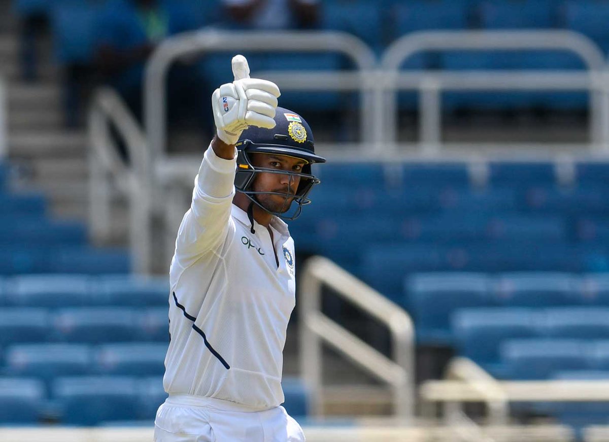 #MayankAgarwal #TeamIndia #INDvSA #SAvIND #INDvsSA #RXMuralidhar HUNDRED! First in international cricket for Mayank Agarwal. Here's an account of the interaction that I had with his coach RX Muralidhar a few months ago about how they worked on his game. bit.ly/2G3kuUA
