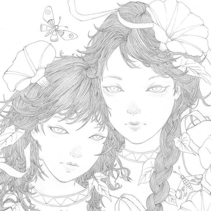 下絵 
