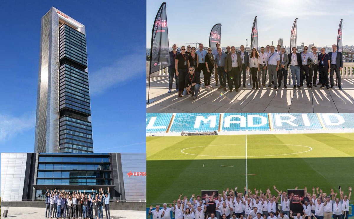 LynkaGlobal's tweet photo. Gracias a LG Business Solutions por invitar a Lynka Global al evento LG ON SITE 2019,  y en el que se visitaron edificios de referencia como Torre Cepsa y Edificio Mapfre. Gran oportunidad para conocer de primera mano proyectos tan significativos. https://t.co/Bvzu8W1kG6