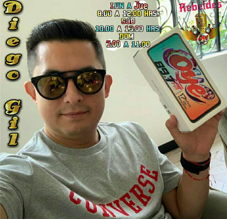 ExaRebeldes's tweet image. Es todo por hoy  Soy @OyeDiegoGil Buen Regreso a casa Guapo @Oye897 está de lujo mañana en punto de las 20:00 hasta las 12:00 despedimos con esta canción #ThingForYou 🎶🎶Súbele !!! 📻 Por Qué #EstaPadrisima