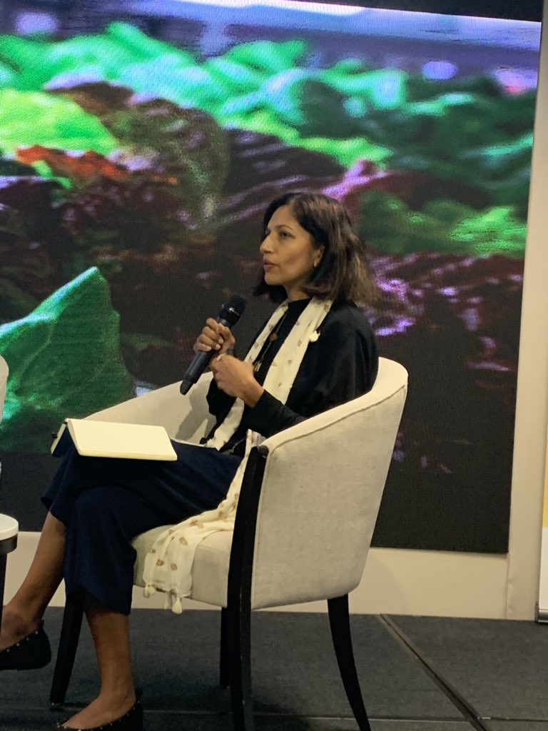 MartaPerezCuso's tweet photo. ‘It is not easy to start up a company with purpose. Motivation is not enough. You need resources’ Dr Jayanthi Desan, CEO, BoomGrow Productions - Impressive #business model growing clean vegetables in a container 👉https://t.co/W7IKUHBSXk https://t.co/mgUCcTcApz