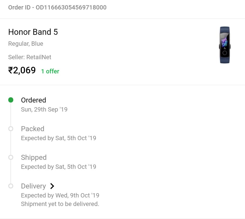 Flipkart is having the best services...ordered on 29th and till now not packed also... 👏👏👏👏 <a href="/Flipkart/">Flipkart</a> <a href="/amazonIN/">Amazon India</a>