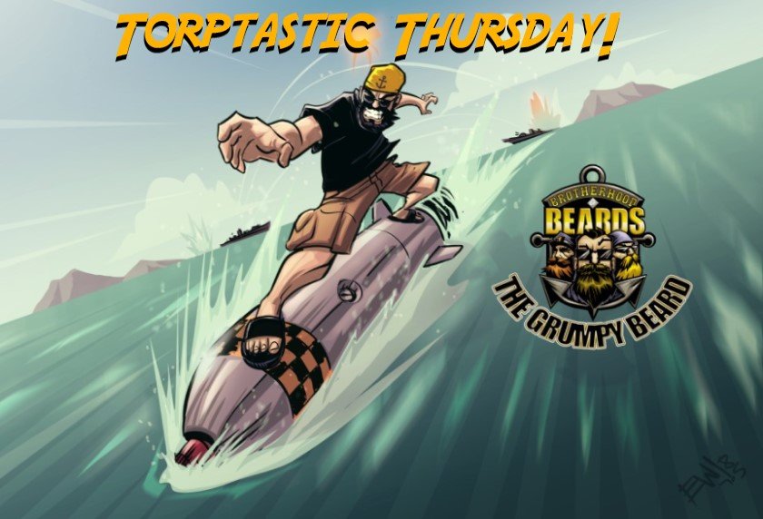 Now live!
Torptastic Thursday in <a href="/WorldofWarships/">World of Warships</a> 
Come chat and make the BEARD GROW! Click that follow! Beard hugs💙 twitch.tv/thegrumpybeard