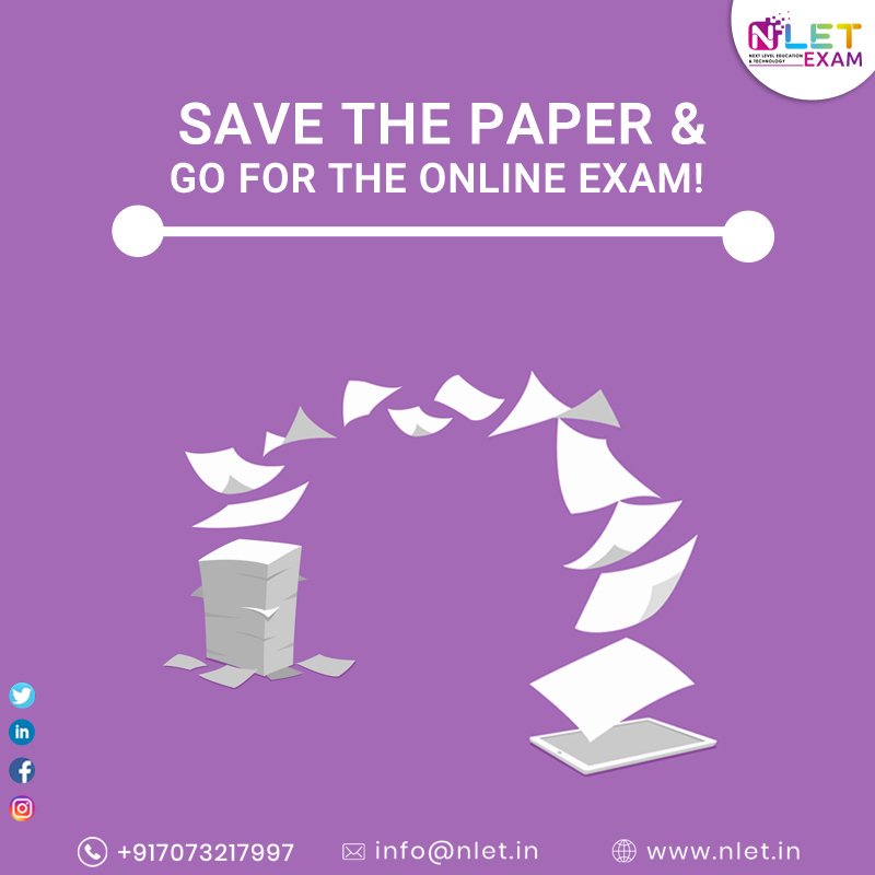 #NLET #Online #Exam #Software comes with the advanced functionality for the educator as well as for examines.

For more visit us at bit.ly/2lxuz4I

#ExamSoftware #OnlineExamSoftware #Exam #Test #ExamApp #programming #computer #softwaredeveloper #webdeveloper