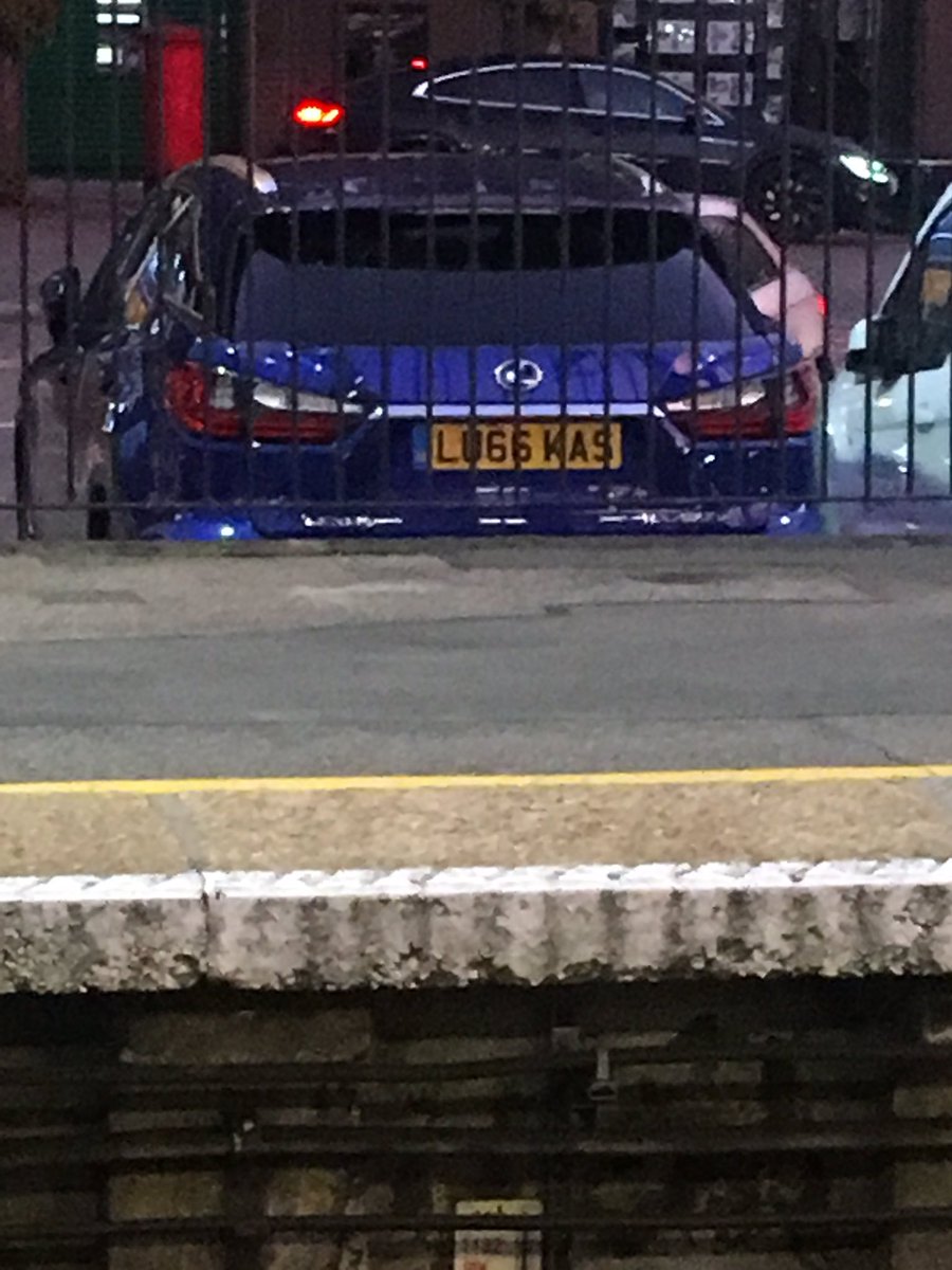 khan_sheere's tweet photo. Harold Wood train station car park few minutes ago. Pls check the regs number on Dvla - LU66KAS https://t.co/l9wbeottLM