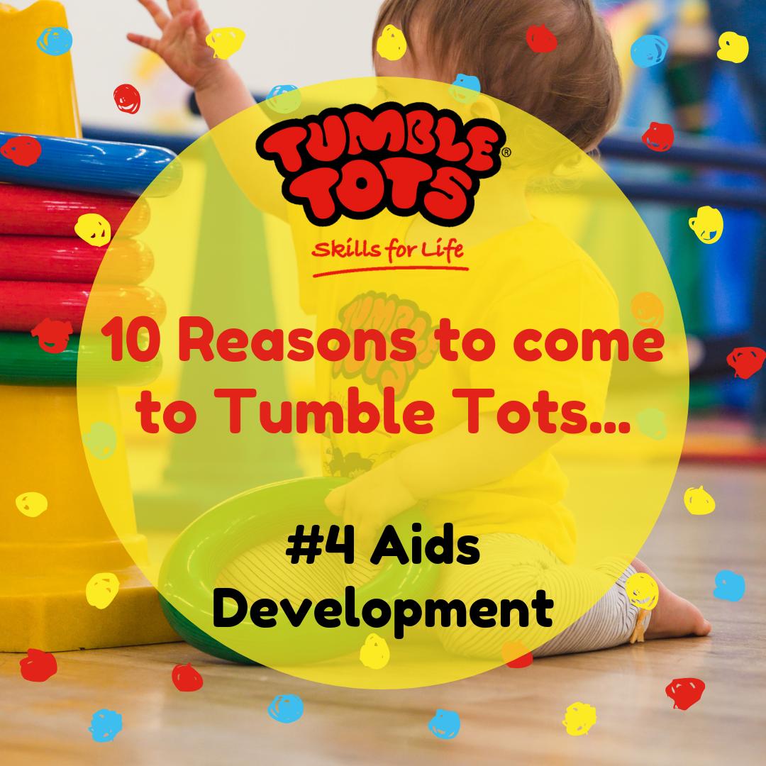 ✅10 REASONS TO COME TO TUMBLE TOTS: #4 Aids Development ✅ To find a class near you, please see our website tumbletots.com/Gloucester #TumbleTotsGlos