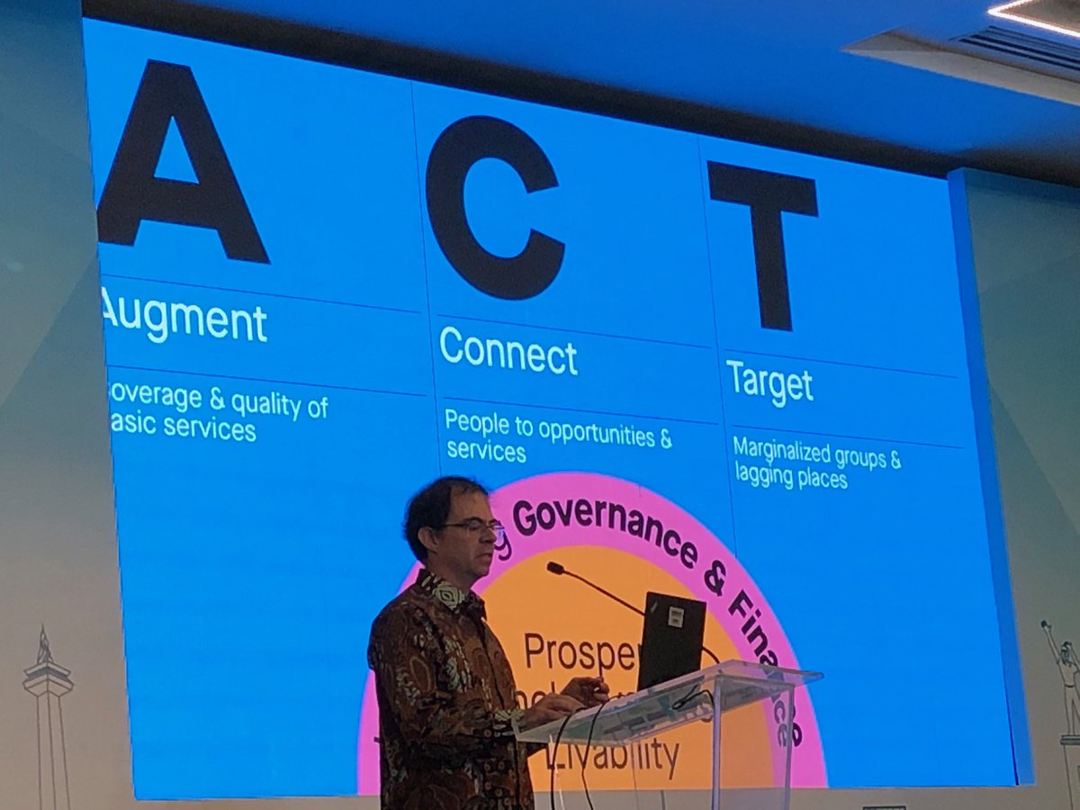 Augment-Connect-Target: Ibu Sri Mulyani speaks about urbanization and inclusive growth to unlock Indonesia’s significant potential  #ACT4Urban #Cities4All ⁦@WBG_Cities⁩