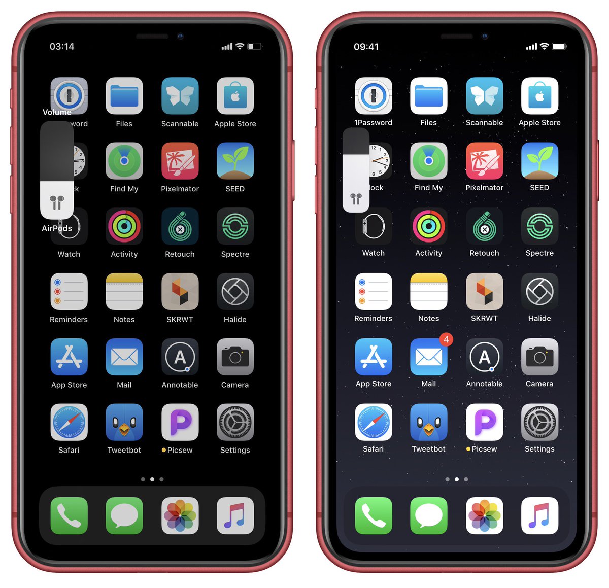 aaplpro's tweet photo. Сам индикатор стал аккуратнее и без лишних надписей
#iOS132Beta1 #iPadOS132Beta1 https://t.co/a3NX7n6HPv https://t.co/nDC1dqun68