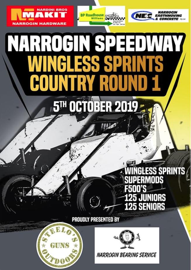 WASpeedway's tweet photo. NARROGIN SPEEDWAY Saturday 5th October
More info at:
https://t.co/iBvN89TvyX
@DLGSCsport https://t.co/bHtMSHqeoH