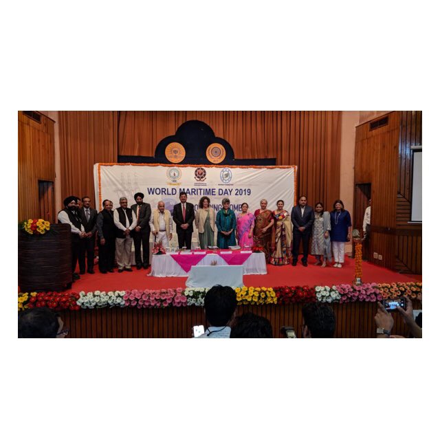 AngriyaCruises's tweet photo. Glimpses from the interactive session organised by National Maritime Day Celebrations Committee on the theme- Empowering Women in the Maritime Community, on September 27, where Leena Kamath Prabhu, Executive Vice Chairperson, Angriya Sea Eagle Limited was the guest speaker. https://t.co/HfUzXA4WOi
