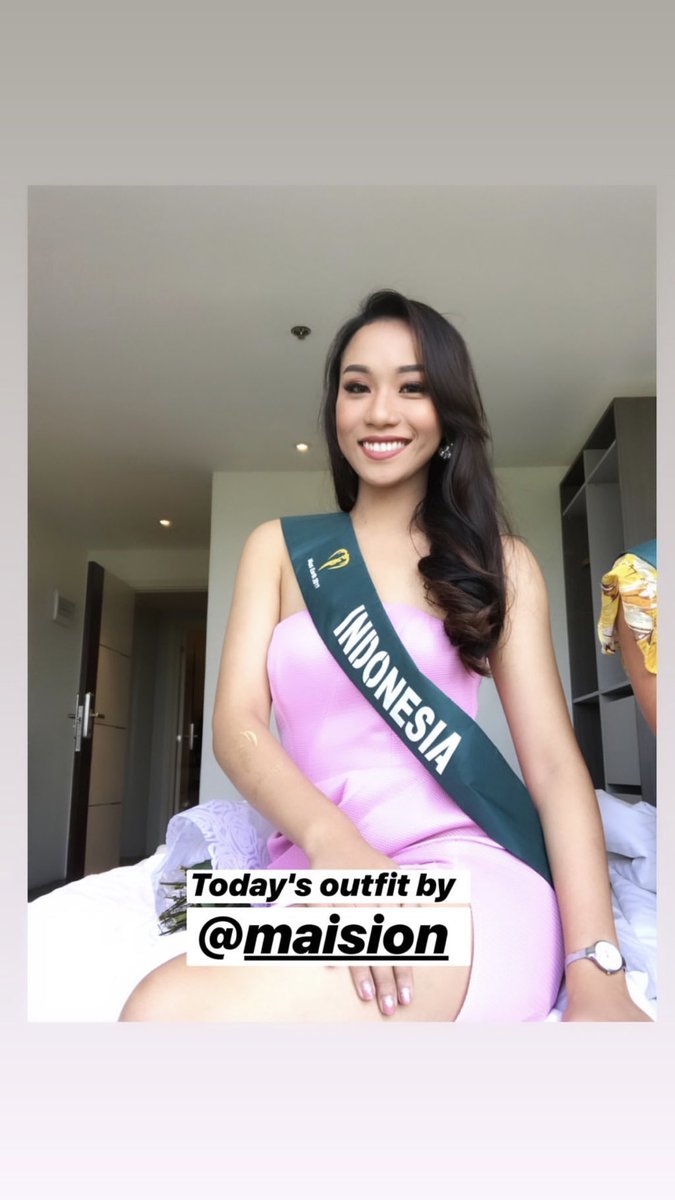 eljohn_pageants's tweet photo. Today outfit from beautiful Miss Earth Indonesia 2019 Chintia Kusuma Rani 👑 https://t.co/vzNrZdgltb