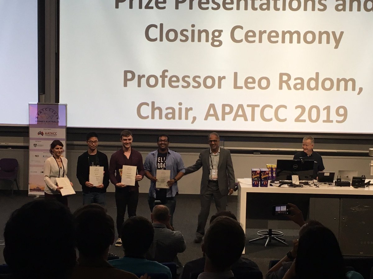 apatcc_2019's tweet photo. Congrats to our first four poster prize winners! #apatcc2019 https://t.co/AZfrlYHV7e