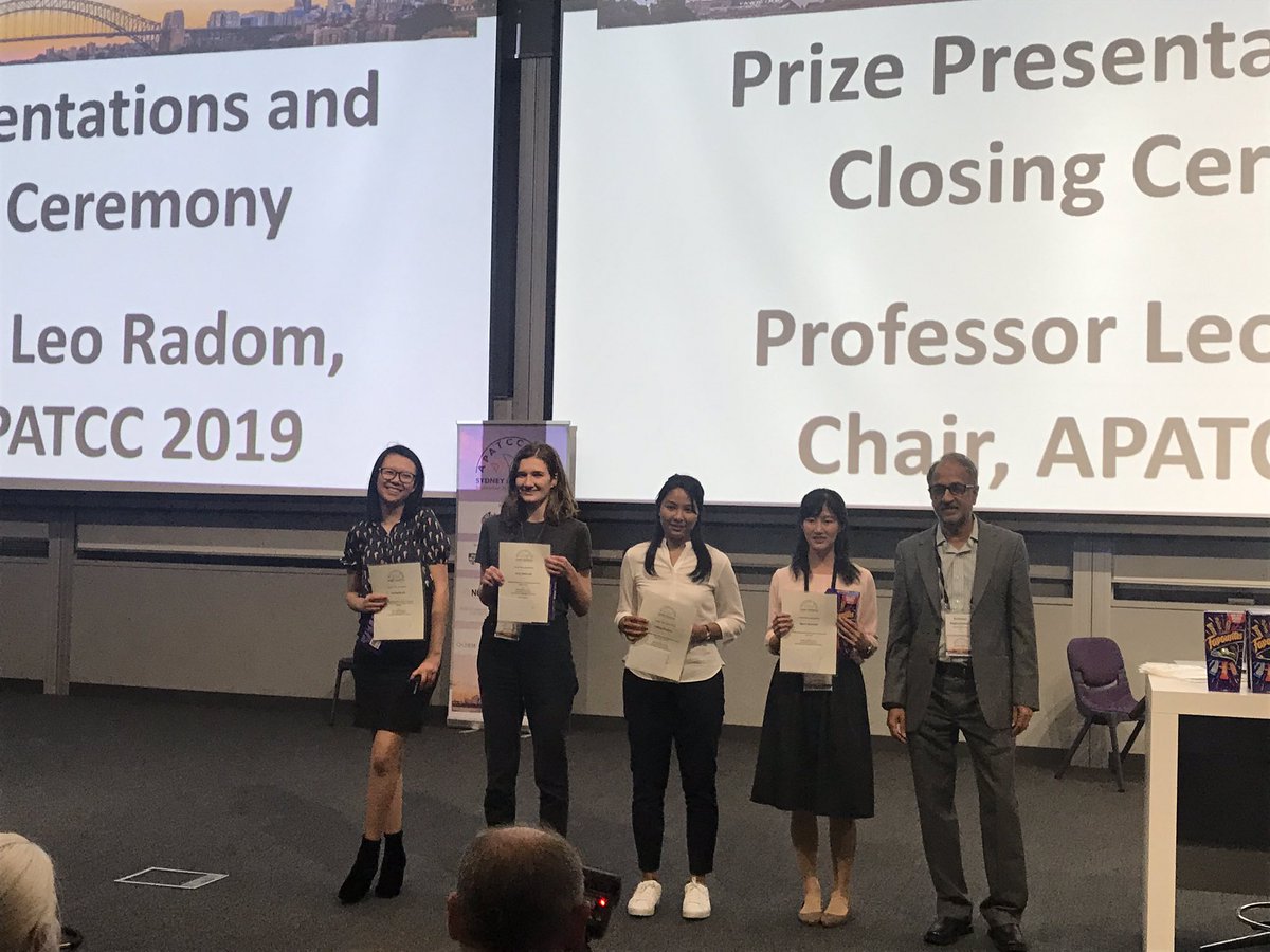 apatcc_2019's tweet photo. Congratulations to all #apatcc2019 poster prize winners. Well done! https://t.co/HaOgN33omL