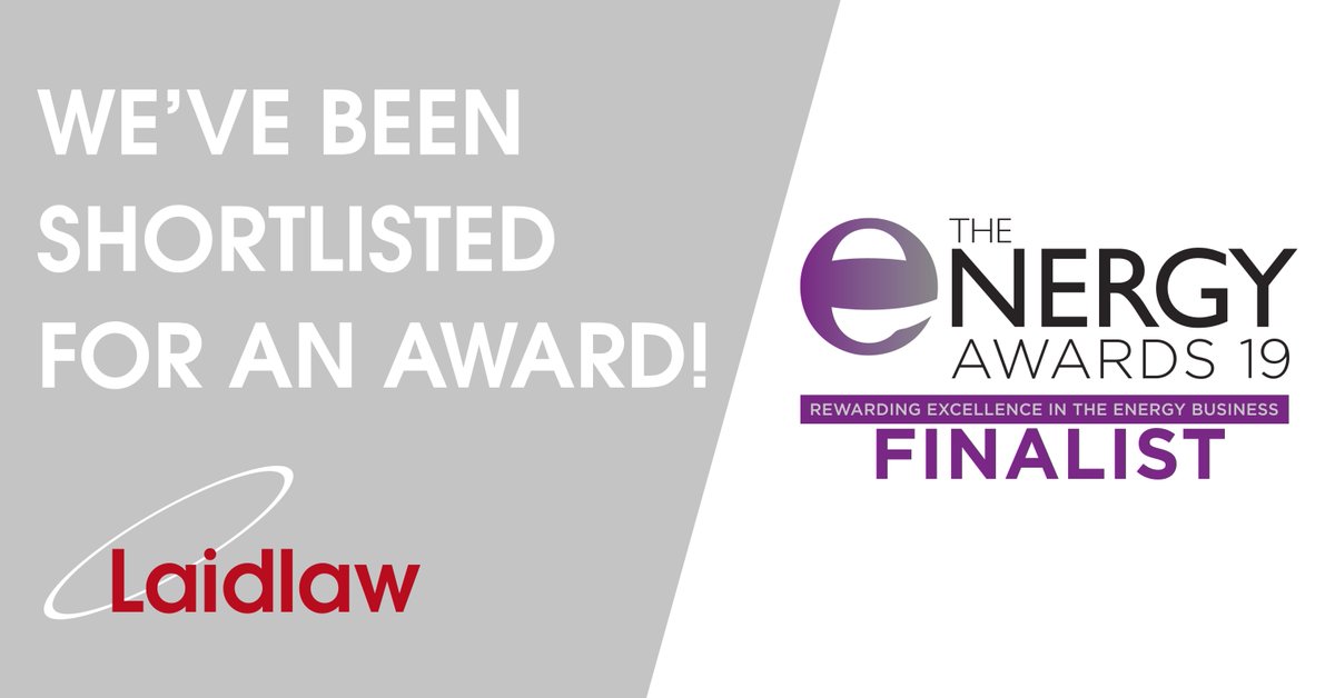 We are excited to announce that Laidlaw is an Energy Awards 2019 finalist within the Lighting Energy Impact category. This year we updated our warehouse with motion sensor LEDs and launched our 'switch the light off' campaign in our offices. Good luck to all of the finalists!