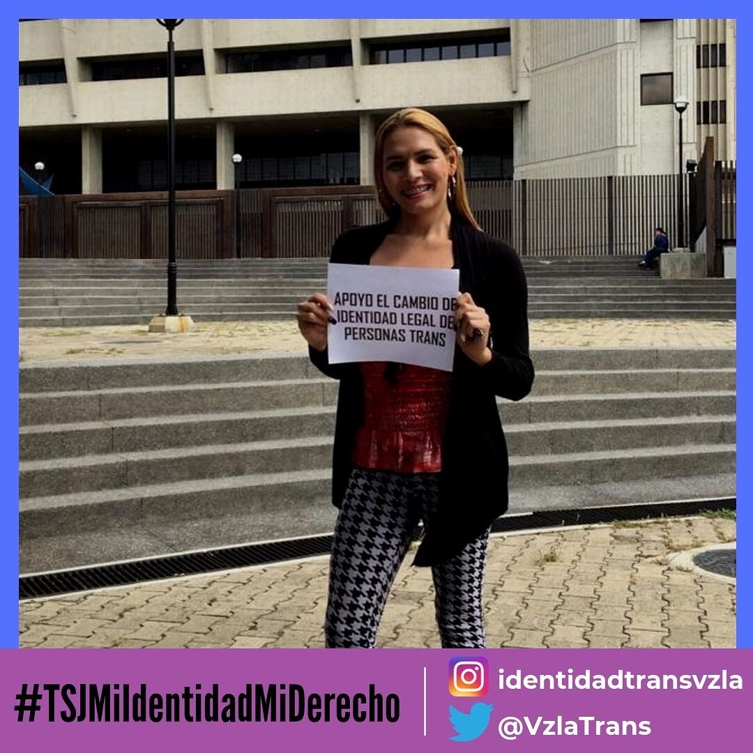 FundaUniTrans's tweet photo. En #FundaUniTrans Nos unimos ala campaña 👇🏻#MiIdentidadEsMiDerecho #yoapoyo el cambio de identidad legal de las personas #transgéneras y #transexuales en #venezuela #trans @maikelmorenotsj @tsj_venezuela 🇻🇪🏳️‍🌈

#derechoslgbti #aceptacion

Nos conectamos en un mismo mundo 🌎 https://t.co/at9iG81zCG