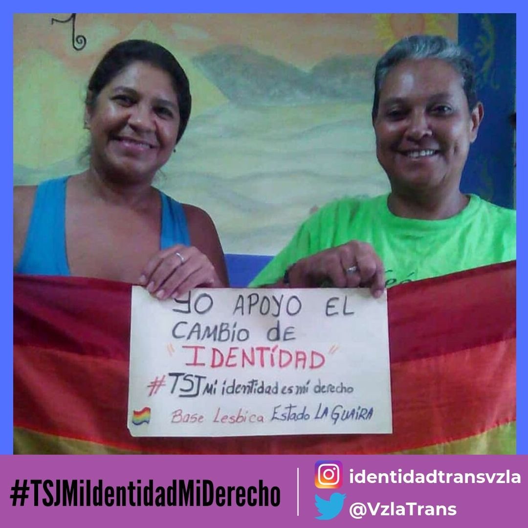 FundaUniTrans's tweet photo. En #FundaUniTrans Nos unimos ala campaña 👇🏻#MiIdentidadEsMiDerecho #yoapoyo el cambio de identidad legal de las personas #transgéneras y #transexuales en #venezuela #trans @maikelmorenotsj @tsj_venezuela 🇻🇪🏳️‍🌈
#derechoslgbti  #aceptacion

Nos conectamos en un mismo mundo 🌎 https://t.co/IuqwfeV80K