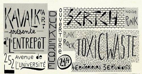 Kavalkart's tweet photo. Le 17 Octobre rendez vous à 21h à l’entrepôt de Dunkerque 🎉
#kavalkart #entrepot #punk #concert #scrtch #toxicwaste #dunkerque #ulco #cool #CaVaEtreLeFeu 🔥 https://t.co/MqHLq1vZ70