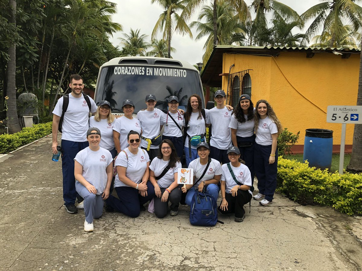 creoentimedia's tweet photo. A team of Physician Assistant students from @SalusUniversity volunteered in Guatemala with the medical missions organization, @HeartsInMotion. They took our bilingual books to share! Thank you for serving this community &amp; giving the gift of literacy! @owlpubhouse https://t.co/pZPDumlCjy