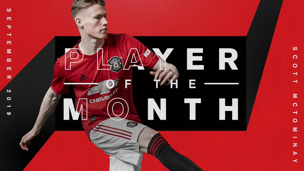 🥁 Presenting your #MUFC Player of the Month for September...

...@McTominay10! 👏👏👏