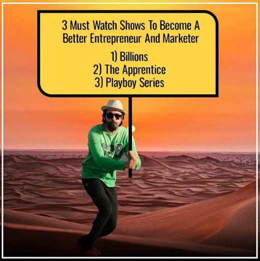 RealKaranD's tweet photo. Today, let me share the 3 Shows that Can Make You a Better Marketer And An Entrepreneur.
Now, I have specifically hand-picked these shows from a huge list for the diversity they bring to the table.

Check the detailed post here: https://t.co/Ncd7ywbVM3 https://t.co/c1VCR1kXEu