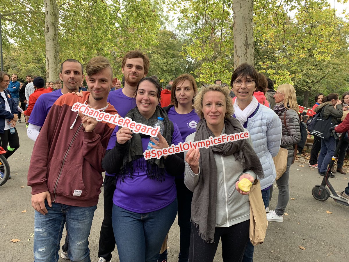 Objectif de la course #SpecialOlympicsFrance : changer le regard sur le handicap #ChangerLeRegard