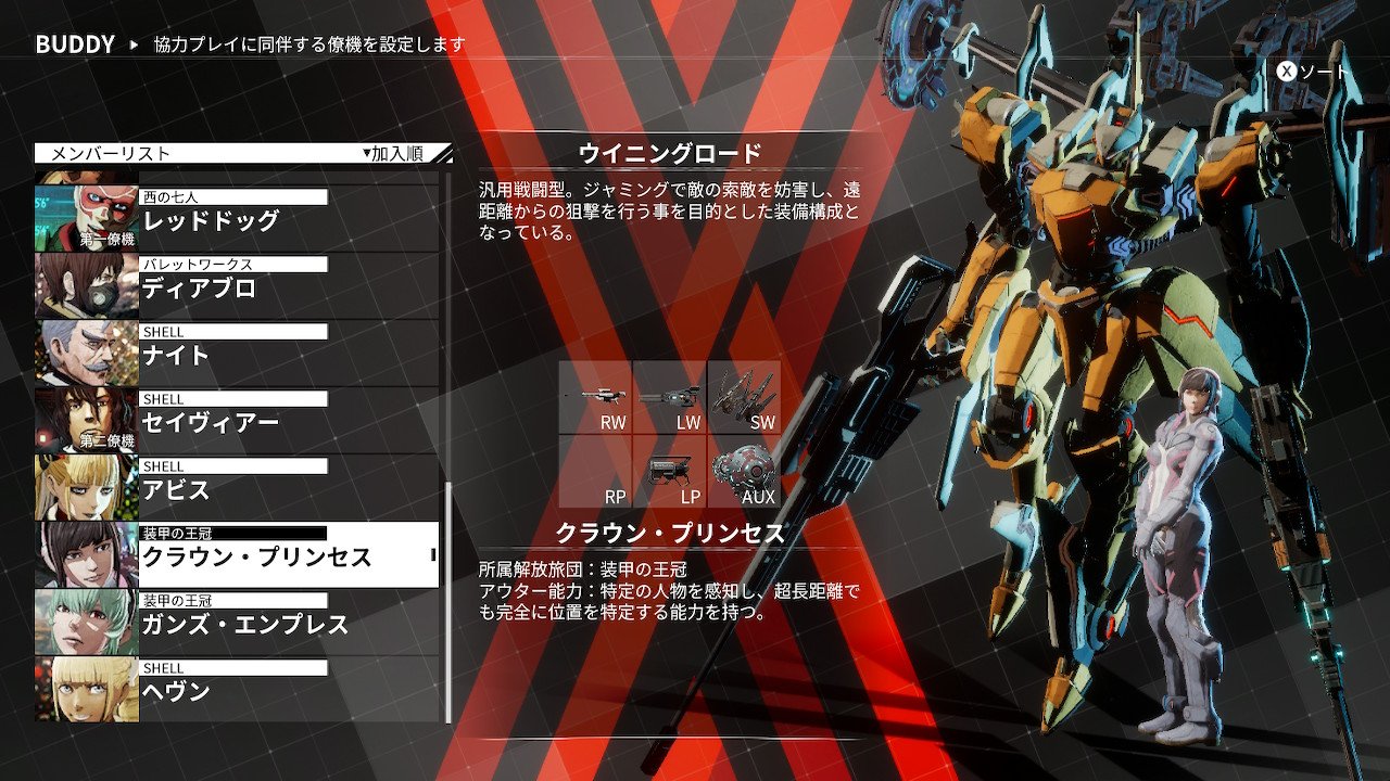 Nukochisa デモエクweb小説11 07更新 フリーオーダー周回の過程で女性陣が続々と僚機申請可能に 他の三人は時期的に妥当と思うけど プリンセスはここまで長かったなあ と デモンエクスマキナ Daemonxmachina Nintendoswitch T Co Rgjsmvvoqv