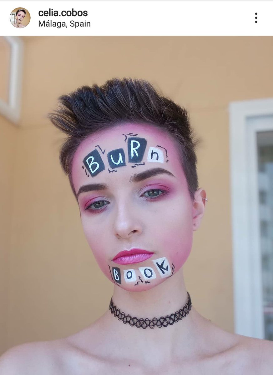 anaelei18's tweet photo. Oigan que como Celia ya no usa Twitter le hago publi yo
IG: @/celia.cobos
#MeanGirlsDay #3rdOctober2019 #MeanGirls #BurnBook https://t.co/3gpQTgzytq