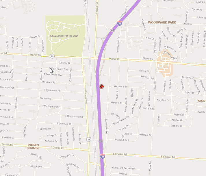 EMERGENCY CLOSURE: I-71 SB will close at 9 AM to repair power lines following a crash this morning near Morse Rd. Closure is expected to last into the afternoon. Traffic will be diverted onto I-270. Drivers should expect delays.