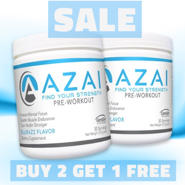SupZillaClarks's tweet photo. Azai pre is on sale now. Get 3 containers for $59.99 ! https://t.co/zYu3HyeSb7